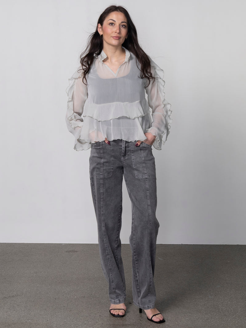 NÜ Zen blouse Blouses 112 Bone