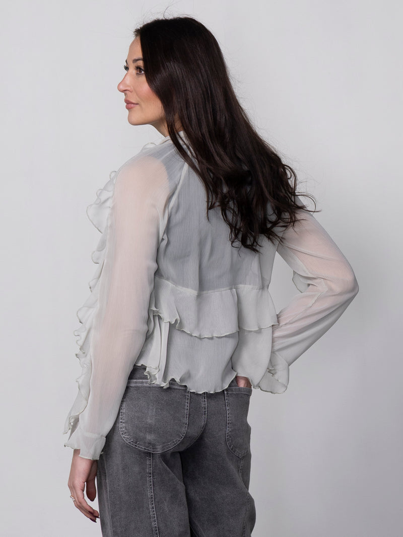 NÜ Zen blouse Blouses 112 Bone