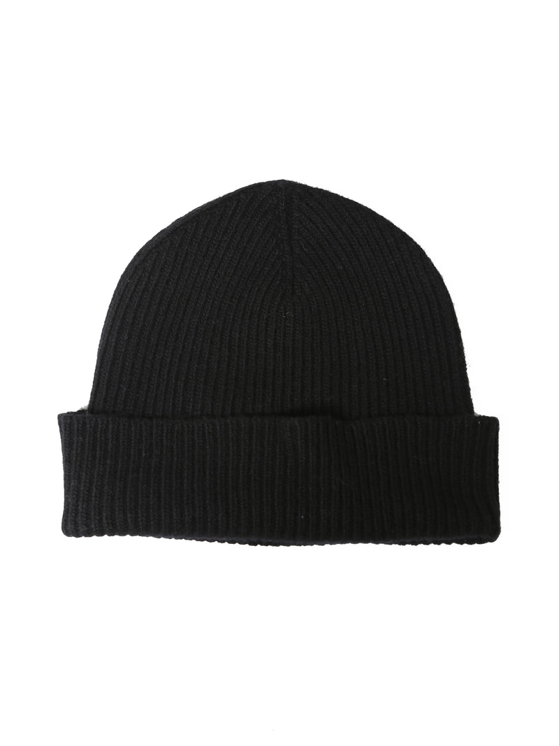 NÜ Beanie Hats 002 Black with white